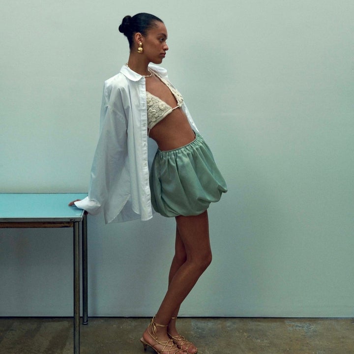 Collection bubble mini skirt Collection bubble mini skirt